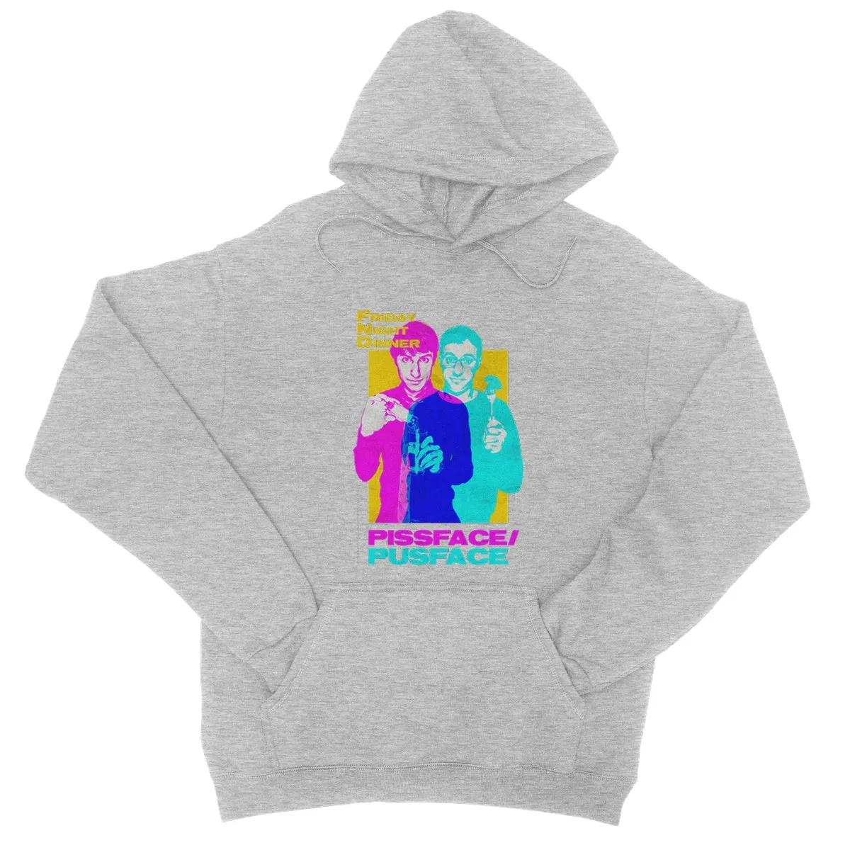 Pissface/Pusface Apparel College Hoodie