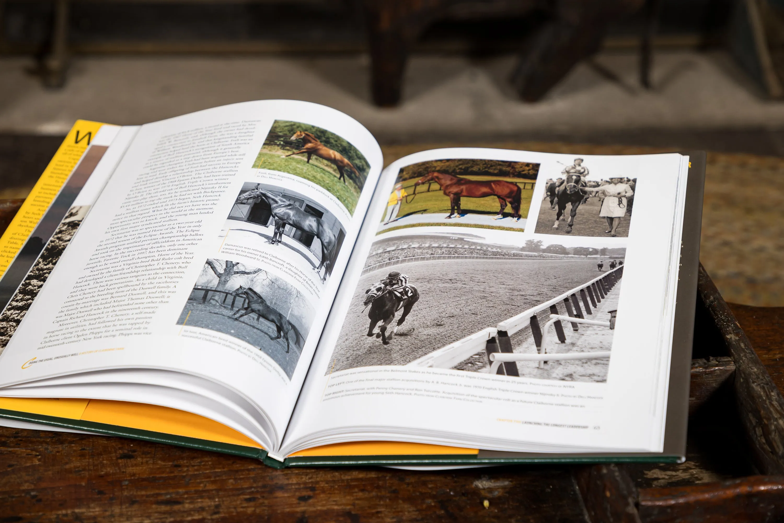 "Doing the Usual, Unusually Well: A History of Claiborne Farm" by Edward L. Bowen