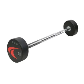 Round Fixed Straight Bar 20-110 LB. Set  (Urethane)