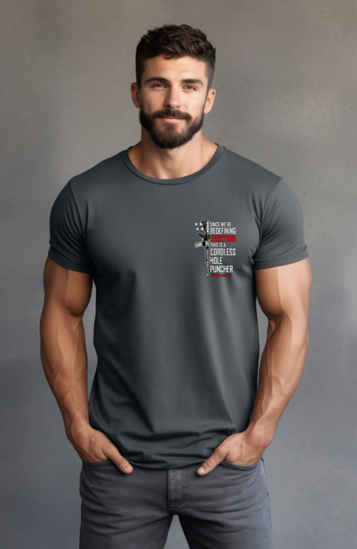 Simple Cordless Hole Puncher T-shirt