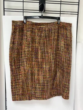 Skirt Mini & Short By Lane Bryant In Plaid Pattern, Size: 18