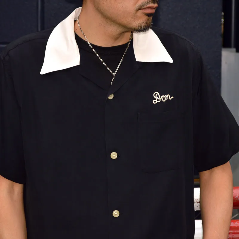 STYLE EYES "SE39262" RAYON BOWLING SHIRT "ANN'S CORDIAL INN"