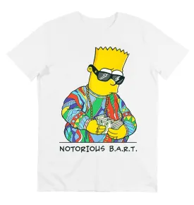 T-shirt notorious bart - les simpson