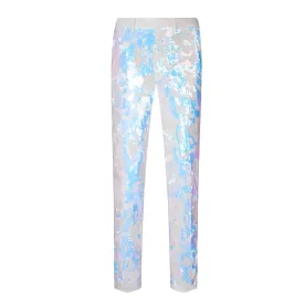 The Angelo Sequin Slim Fit Dress Suit Pants Trousers - Multiple Colors