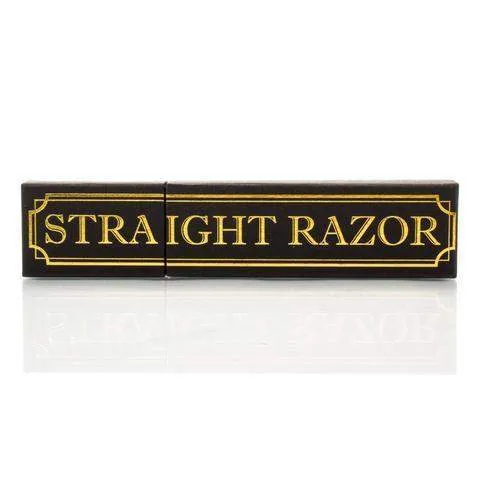 The Grim Dollar - 6/8" Round Point Classic Straight Razor