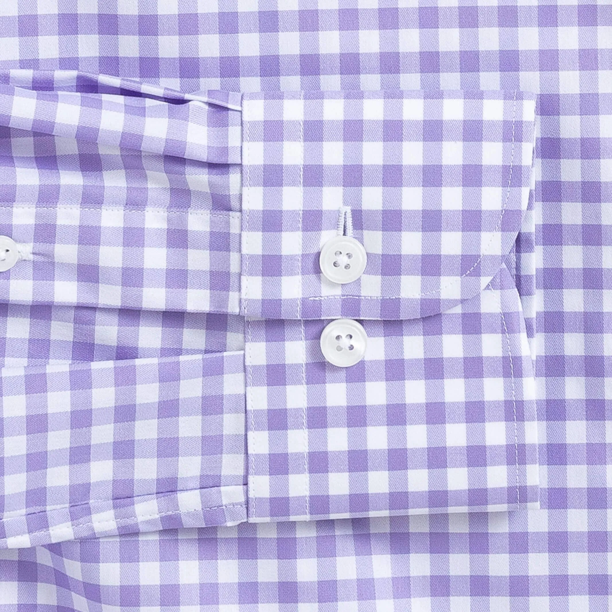 The Purple Winslow Gingham Custom Shirt