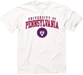 University of Pennsylvania Quakers Penn Crest T-Shirt (White)