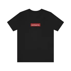 unlearn Red Box Logo - Relaxed Fit T-shirt