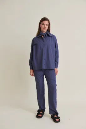 Vilde Loose Shirt - Vintage Indigo