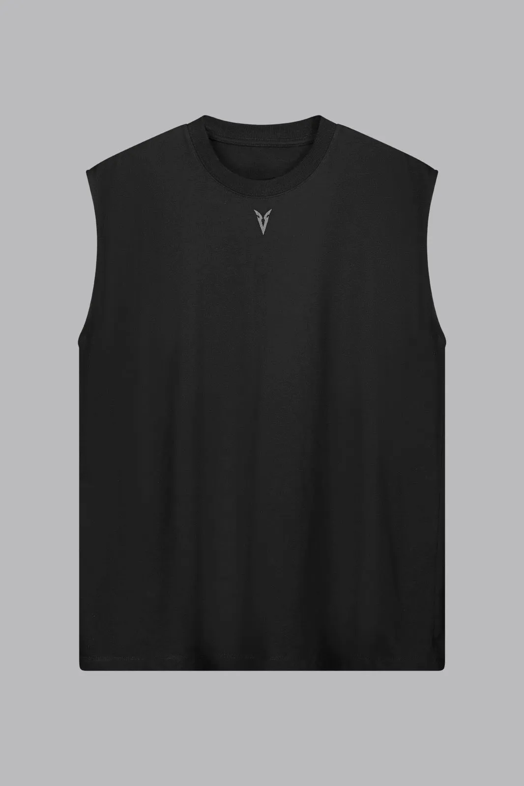 V_LYFE220 SLEEVELESS T-SHIRT - Black